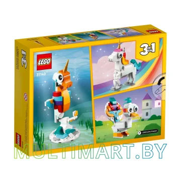 Конструктор LEGO Creator 31140 Волшебный единорог картинка 2